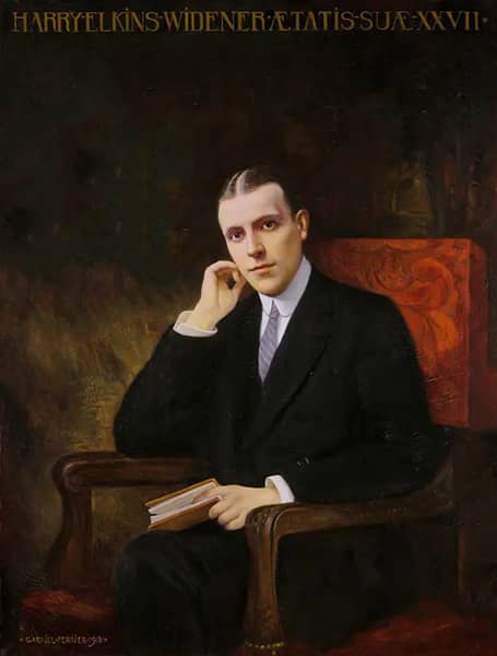 Portrait of Harry Elkins Widener, 1913 | Oil Painting Reproduction