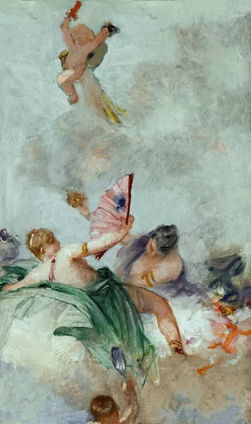 Les Parfums, 1889 by Gabriel Ferrier | Oil Painting Reproduction