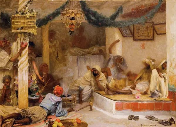 Kiff Smokers, 1887 by Gabriel Ferrier | Oil Painting Reproduction