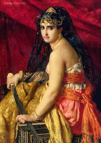 Judith, 1875 by Gabriel Ferrier | Oil Painting Reproduction