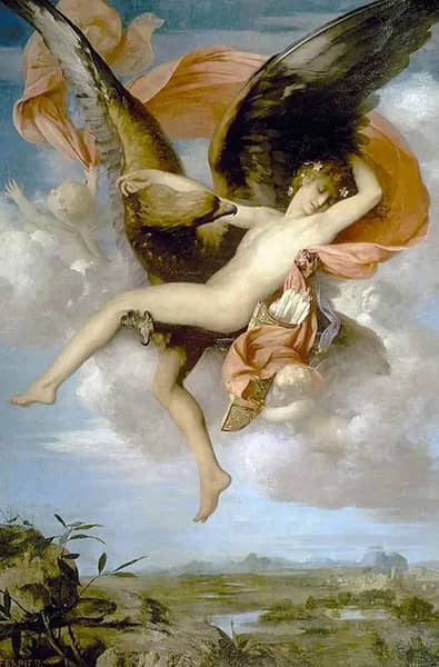 Ganymede, 1874 by Gabriel Ferrier | Oil Painting Reproduction