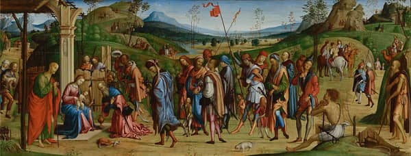Adoration of the Magi 1499 by Lorenzo Costa | Oil Painting Reproduction