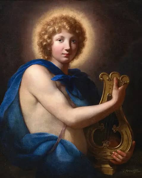 Apollo and His Lyre by Onorio Marinari | Oil Painting Reproduction