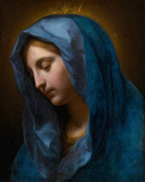 Mary of the Annunciation by Onorio Marinari | Oil Painting Reproduction