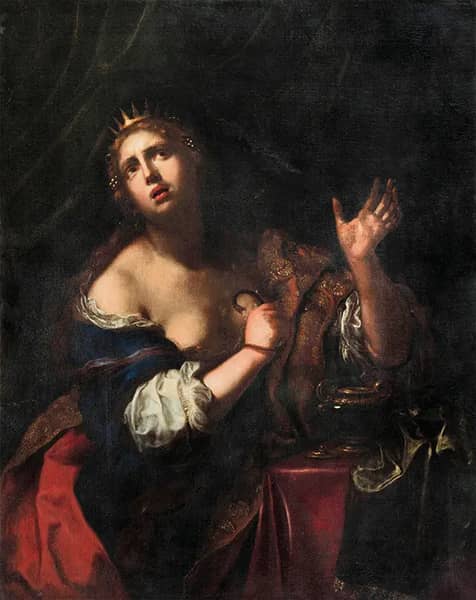 The Death of Cleopatra by Onorio Marinari | Oil Painting Reproduction