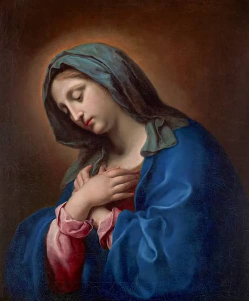 The Madonna by Onorio Marinari | Oil Painting Reproduction