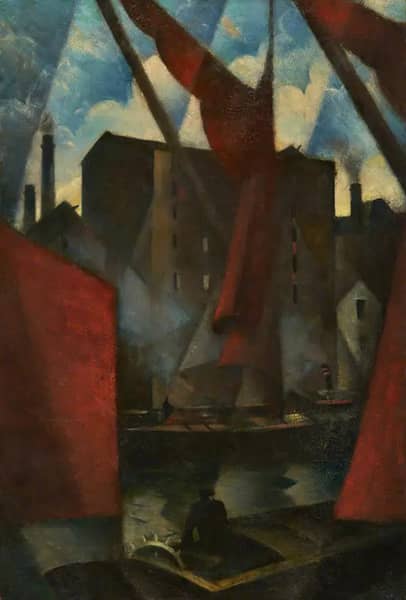 Limehouse 1913 | Oil Painting Reproduction