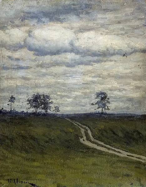 Gloomy by Isaac Levitan | Oil Painting Reproduction