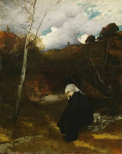 Andante Autumn Evening at Ask, 1879 | Oil Painting Reproduction