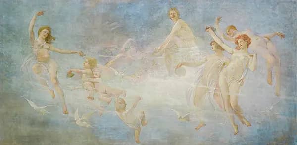 Triumph of the Dance by Edwin Blashfield | Oil Painting Reproduction