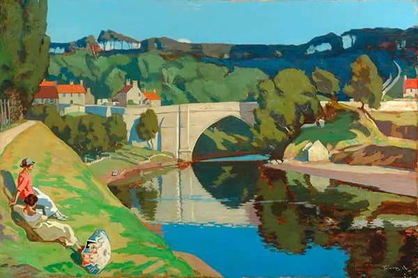 Aberdeen Brig O'balgownie by Algernon Talmage | Oil Painting Reproduction