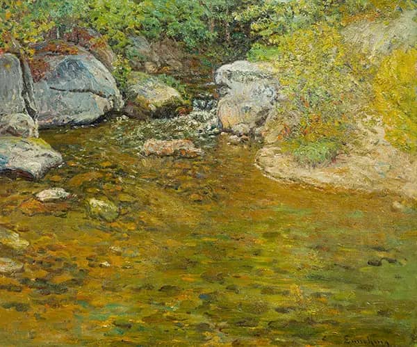 Trout Brook by John Joseph Enneking | Oil Painting Reproduction