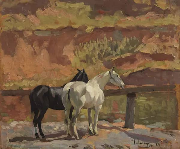 Convalescents by Algernon Talmage | Oil Painting Reproduction