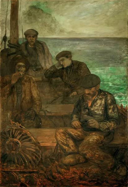 Country of the Sea Those Who Depart | Oil Painting Reproduction