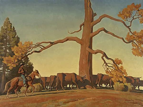 Top of the Ridge 1933 by Maynard Dixon | Oil Painting Reproduction