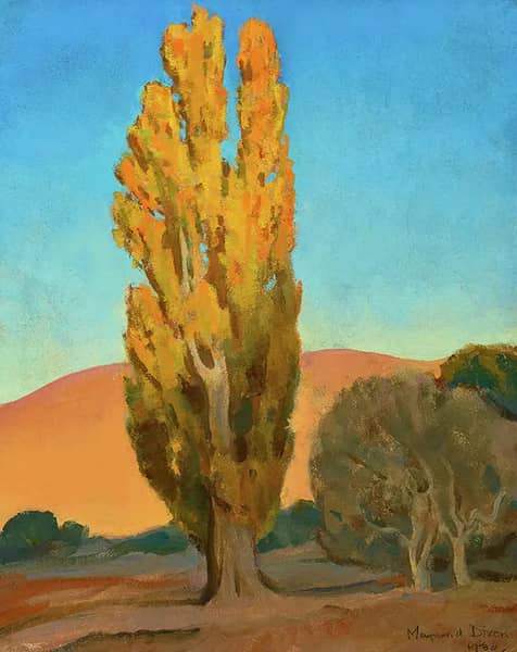 Shifting Light on a Poplar 1930 | Oil Painting Reproduction