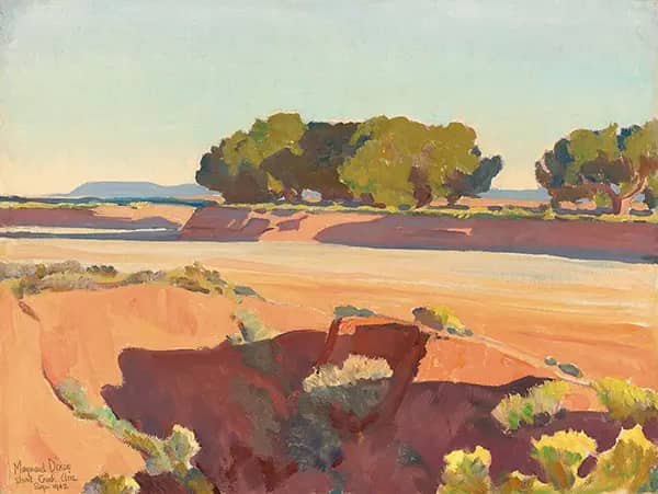 Shadows on Short Creek by Maynard Dixon | Oil Painting Reproduction