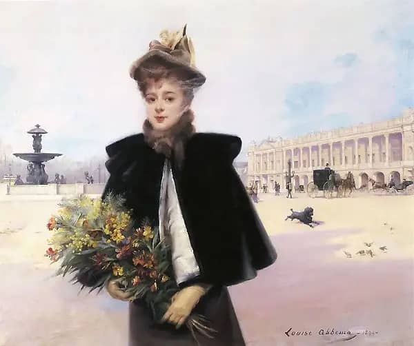 April Morning Place de La Concorde Paris 1894 | Oil Painting Reproduction
