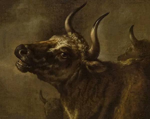 Bellowing Bull by Paulus Potter | Oil Painting Reproduction
