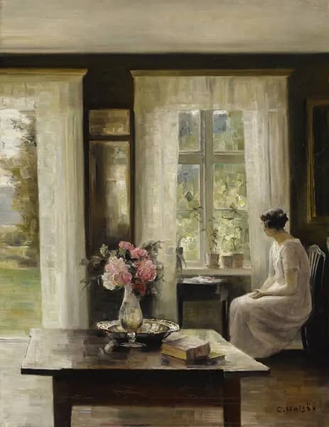 Interior Light of Spring by Carl Holsoe | Oil Painting Reproduction