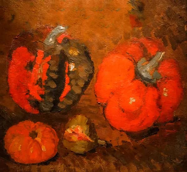 Still Life with Peppers by Aristide Maillol | Oil Painting Reproduction