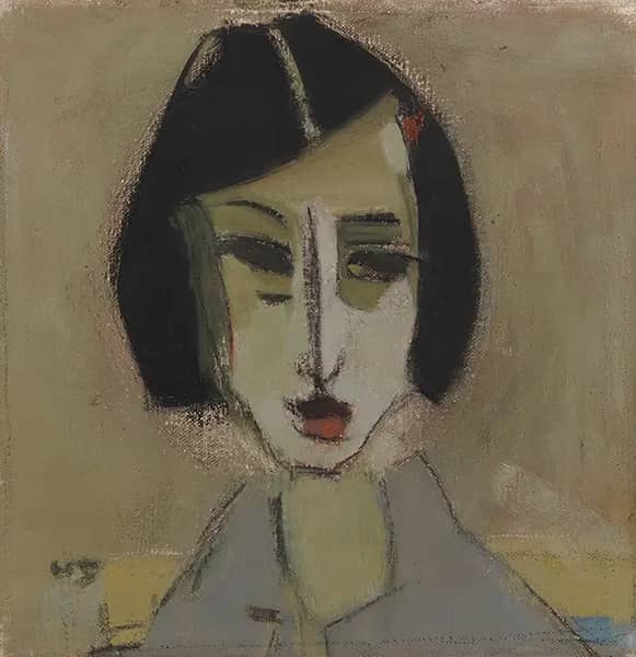 Gota 1933 by Helene Schjerfbeck | Oil Painting Reproduction