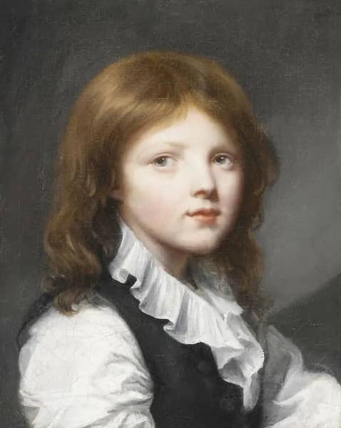 A Boy in a Black Waistcoat | Oil Painting Reproduction