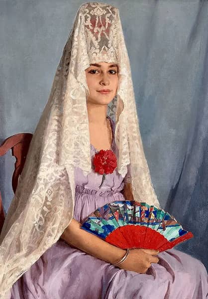 Antonita va a Los Toros by Gerald Festus Kelly | Oil Painting Reproduction