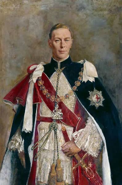 George VI 2 by Gerald Festus Kelly | Oil Painting Reproduction