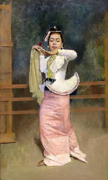 The Incantation by Gerald Festus Kelly | Oil Painting Reproduction