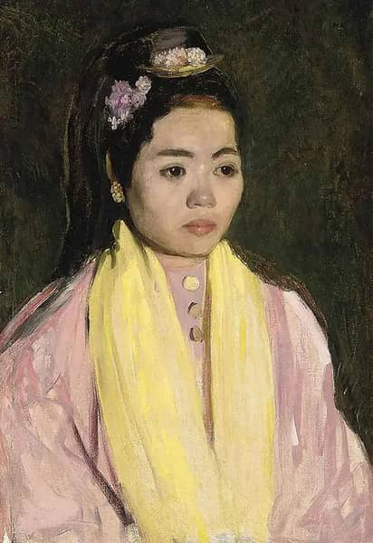 Mandalay II by Gerald Festus Kelly | Oil Painting Reproduction