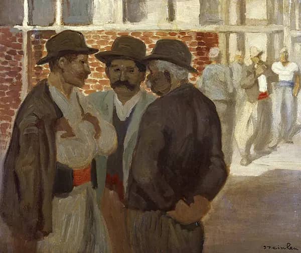 Construction Workers | Oil Painting Reproduction