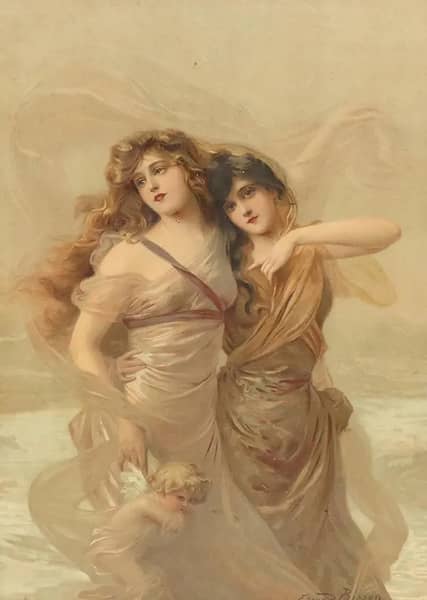 Gefangen by Edouard Bisson | Oil Painting Reproduction