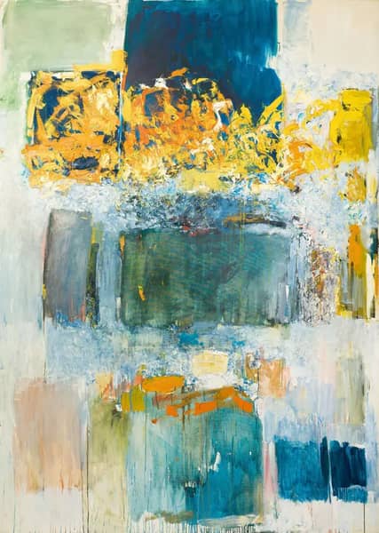 La Ligne da Rupture by Joan Mitchell | Oil Painting Reproduction
