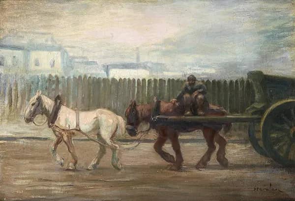 The Reconstruction of Montmartre 1903 | Oil Painting Reproduction