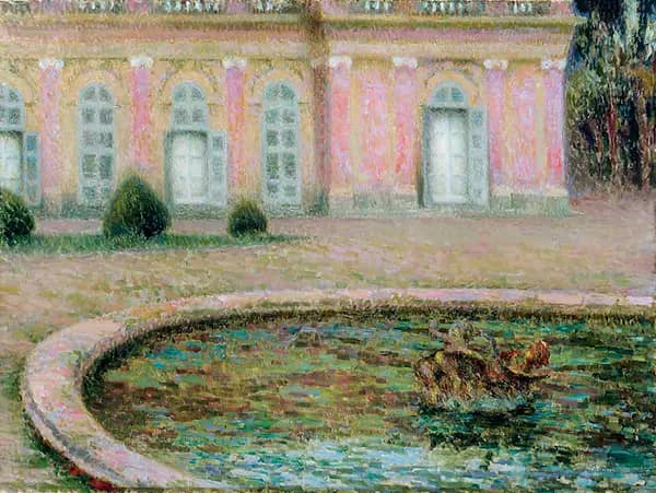 Grand Trianon by Henri Le Sidaner | Oil Painting Reproduction