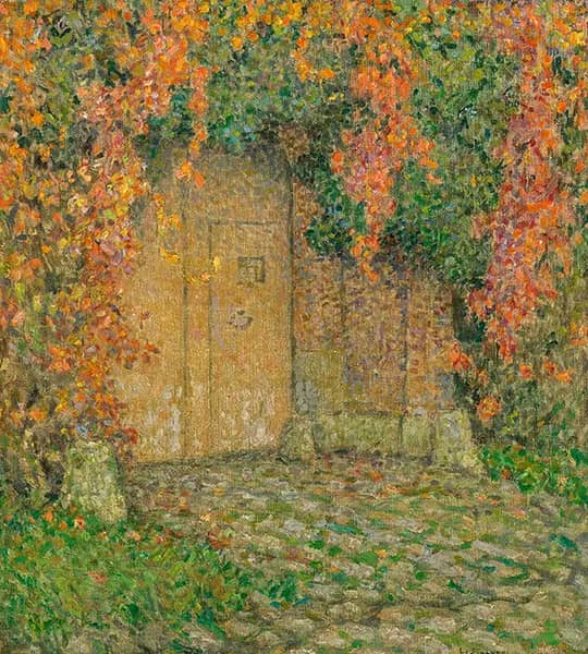 The Portal, 1923 by Henri Le Sidaner | Oil Painting Reproduction