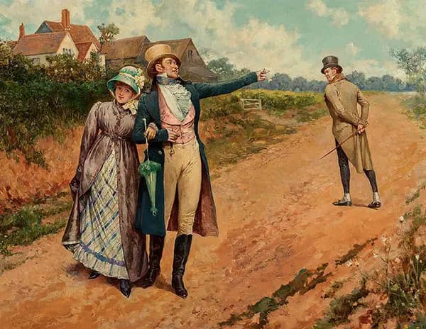 The Spurned Suitor 1893 | Oil Painting Reproduction