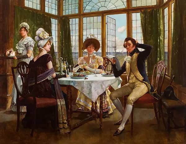 Out on His Reckoning by Henry Gillard Glindoni | Oil Painting Reproduction