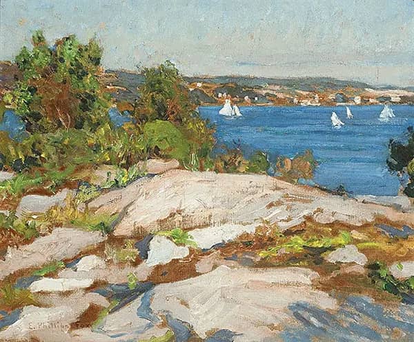 View from Cremorne Point c1913 | Oil Painting Reproduction