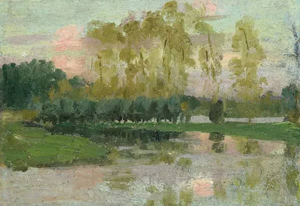 Landscape by Emanuel Phillips Fox | Oil Painting Reproduction