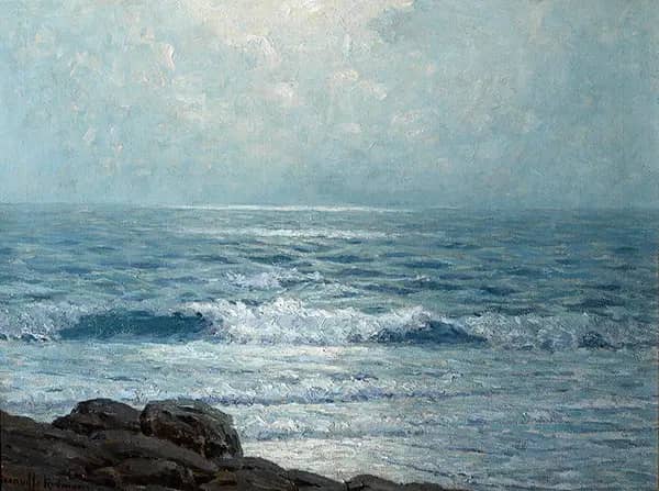 Morning on the Pacific by Granville Redmond | Oil Painting Reproduction