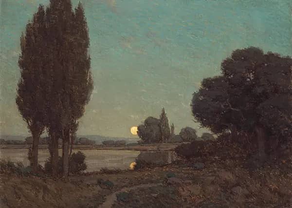 Moonlight Reflections, 1911 | Oil Painting Reproduction