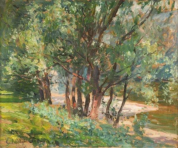 The Creek at Stanwell Park 1914 | Oil Painting Reproduction