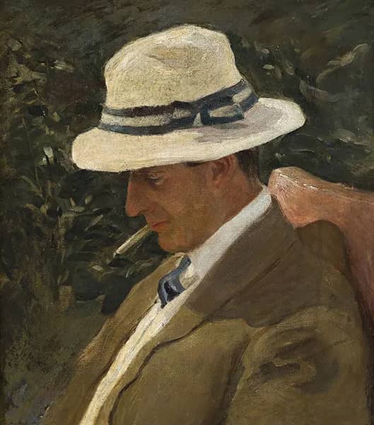 Portrait of a Man 1909 by Emanuel Phillips Fox | Oil Painting Reproduction
