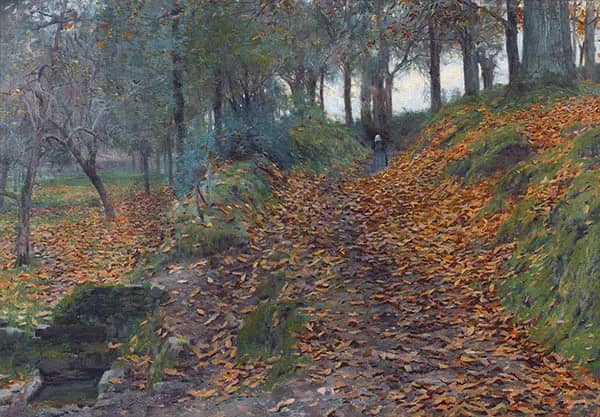 Autumn 1889 by Emanuel Phillips Fox | Oil Painting Reproduction