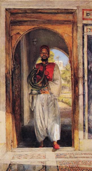 Tubo Portante by John Frederick Lewis | Oil Painting Reproduction