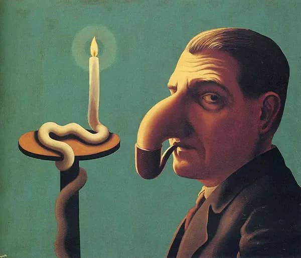 The Philosopher's Lamp by Rene Magritte | Oil Painting Reproduction