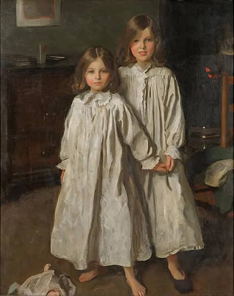 Good Morning by Harrington Mann | Oil Painting Reproduction