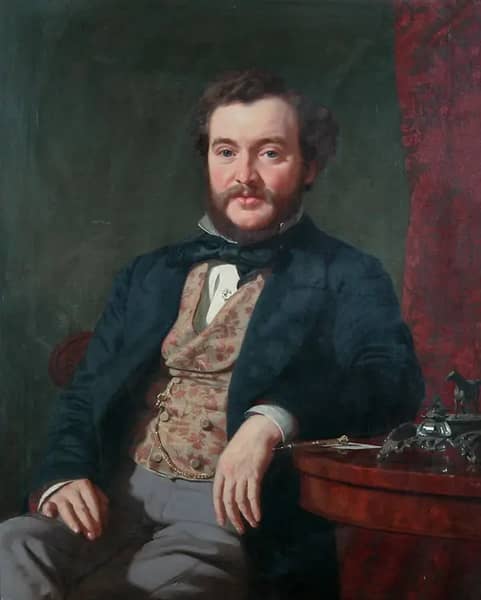 Portrait of a Gentleman by Seymour Joseph Guy | Oil Painting Reproduction